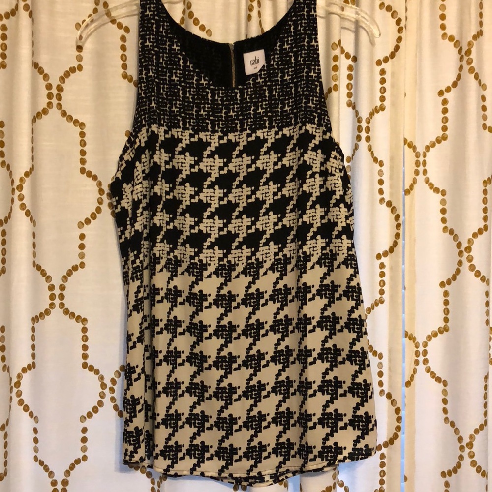 Cabi Houndstooth blouse